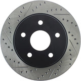 Rotor avant droit rainuré et percé StopTech pour Dodge Durango 04-06 / Ram 1500 02-10 (sauf Mega Cab)