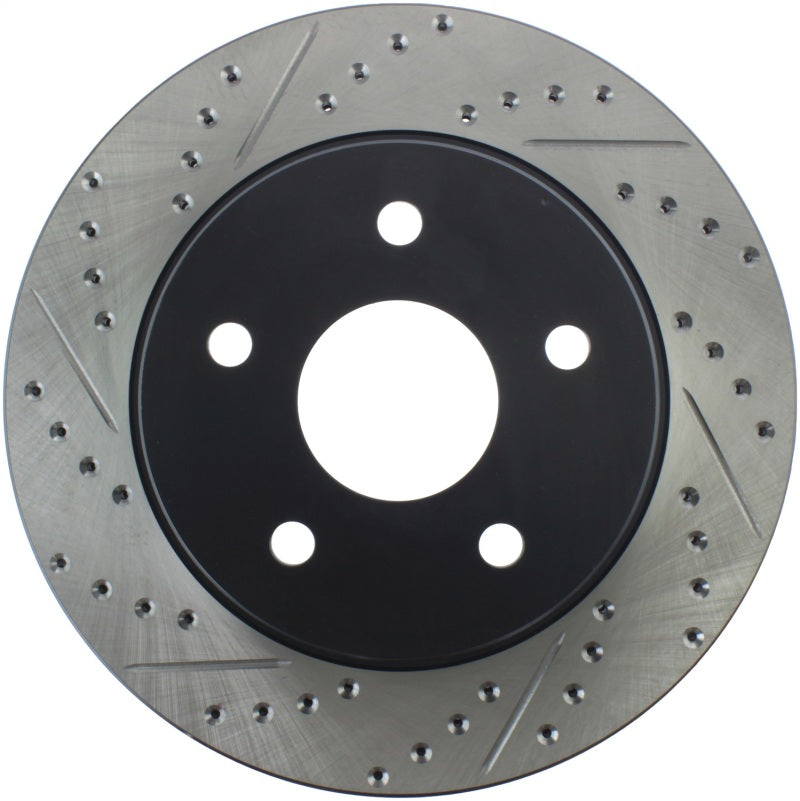 Rotor avant droit rainuré et percé StopTech pour Dodge Durango 04-06 / Ram 1500 02-10 (sauf Mega Cab)