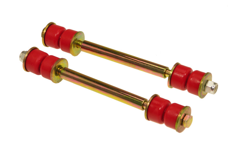 Ensemble de maillons d'extrémité universels Prothane - Longueur de montage de 6 1/8 po - Rouge