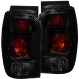 Feux arrière ANZO 1998-2001 Ford Explorer fumé foncé