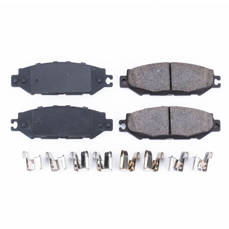 Power Stop 93-00 Lexus LS400 Rear Z17 Evolution Ceramic Brake Pads w/Hardware