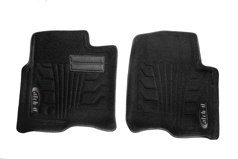 Revêtement de sol avant en moquette Catch-It pour Jeep Grand Cherokee 11-17 - Noir (2 pièces)