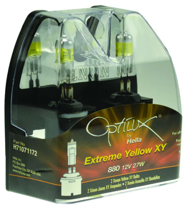 Ampoule Xénon Jaune XY Hella Optilux 880 12V