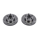Disques de frein avant Power Stop 73-74 Buick Apollo Evolution percés et fendus - Paire