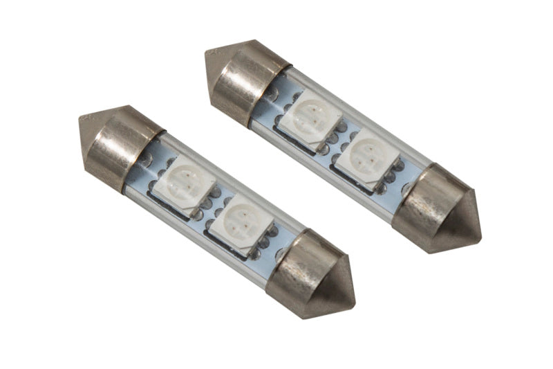 Ampoule LED SMF2 36 mm de Diode Dynamics - Rouge (paire)