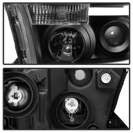 Barre lumineuse LED Xtune pour Toyota Tundra 07-13, projecteur avant noir PRO-JH-TTU07-LED-BK