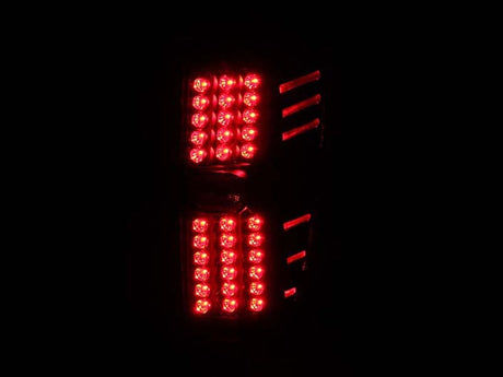 Feux arrière à LED ANZO 2002-2006 Chevrolet Avalanche Noir