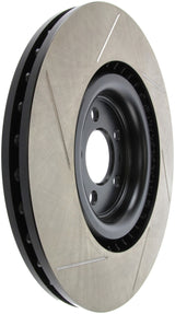 StopTech Premium High Carbon 13-14 Ford Mustang/Shelby GT500 Left Front Disc Slotted Brake Rotor