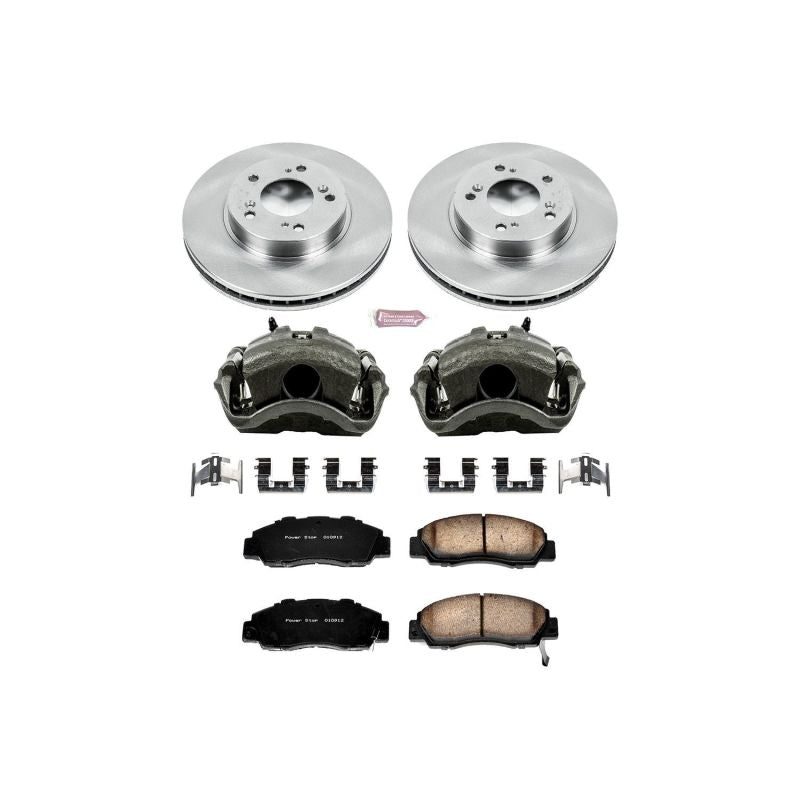 Kit de freins avant Autospecialty Power Stop 97-01 Acura Integra avec étriers