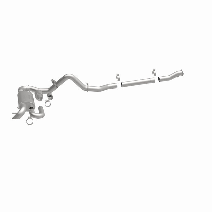 Échappement Cat-Back MagnaFlow 2021 Ford Bronco Overland Series avec sortie simple droite pour conducteur - Sans embout