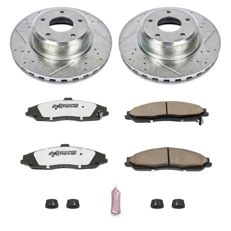 Power Stop 05-06 Pontiac GTO Front Z26 Street Warrior Brake Kit