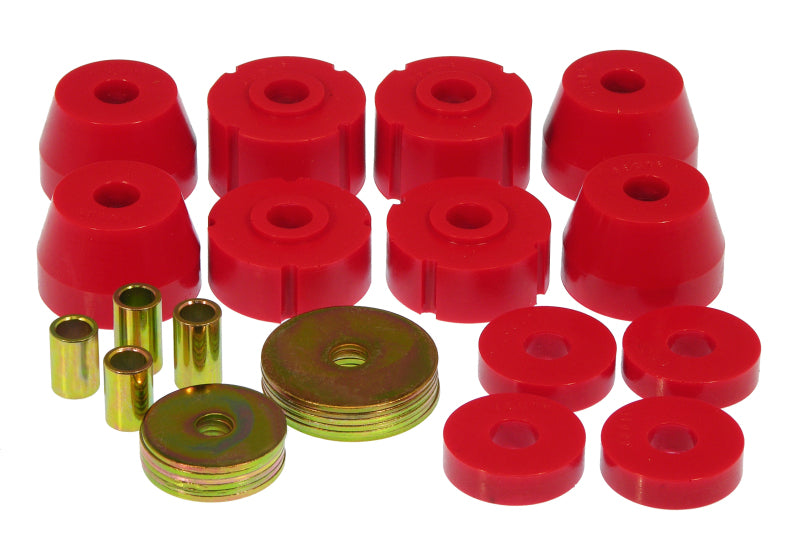 Supports de carrosserie pour camion Dodge Prothane 72-85 - Rouge