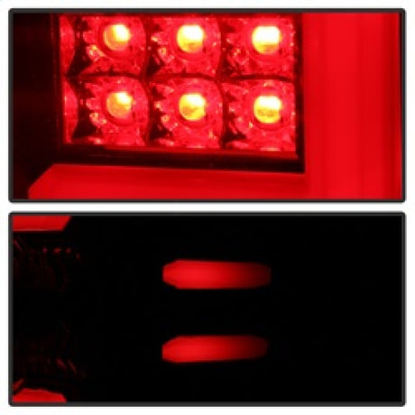 Feux arrière à DEL Spyder Chevy Silverado 16-17 - Fumée noire ALT-YD-CS16-LED-BSM