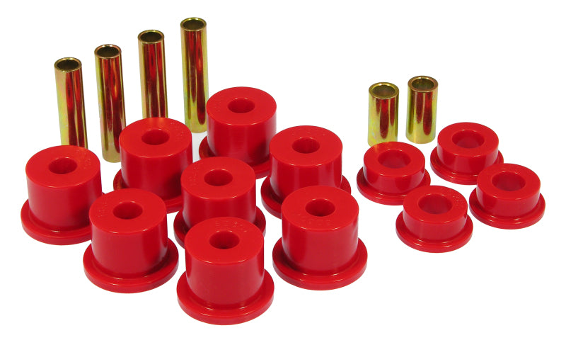 Bagues de ressort avant Prothane 80-98 pour Ford F250/350 4 roues motrices - Rouge