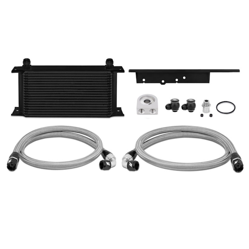 Kit de refroidisseur d'huile Mishimoto 03-09 Nissan 350Z / 03-07 Infiniti G35 (coupé uniquement) - Noir