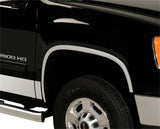 Putco 17-20 Ford SuperDuty sans élargisseurs d'usine - Garniture d'aile en acier inoxydable de 2 po de large