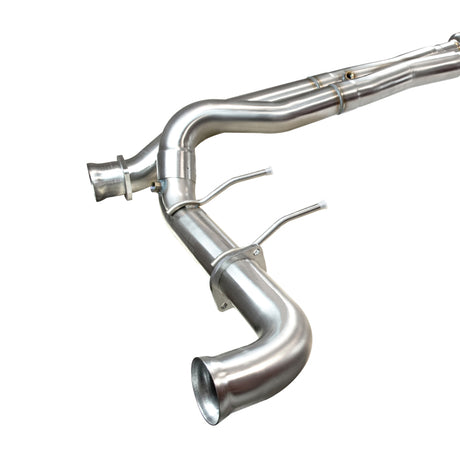 Kooks 11-14 Ford Raptor SVT Super Crew Cab 3 pouces Off Road Side Exit Exhaust avec embouts noirs coupés