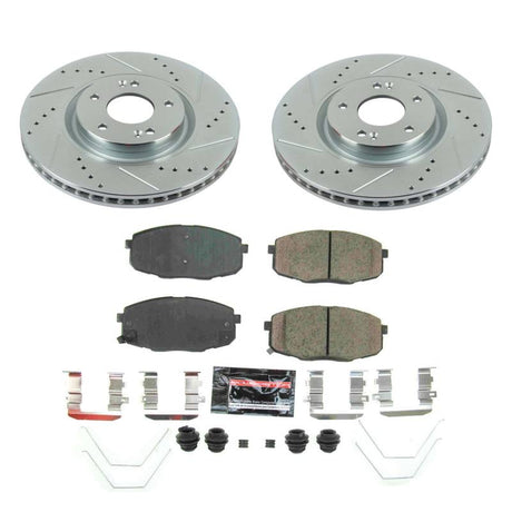 Kit de freins avant Power Stop 19-21 Hyundai Nexo Z23 Evolution