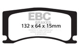 Plaquettes de frein arrière EBC Yellowstuff pour Jaguar XKR 4.2 Supercharged (Portfolio) 08-09
