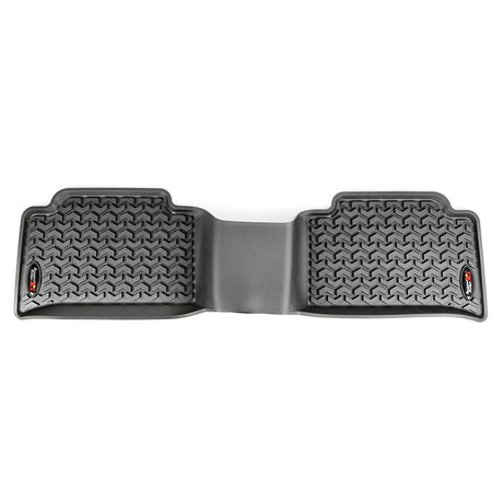 Revêtement de plancher arrière Rugged Ridge noir pour Chevrolet / GMC Colorado / Canyon Crew Cab 2015-2020