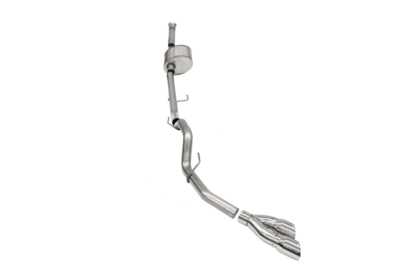 Ford F-150 Corsa 2021-2022 SuperCab/6.5in Bed 5.0L V8 Xtreme Cat-Back Single Side Exit-Polished