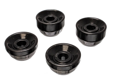 Ensemble de bagues de tige de jambe de force avant noires pour Honda Accord/Odyssey 90-97 et Honda Prelude 92-96 Energy Suspension