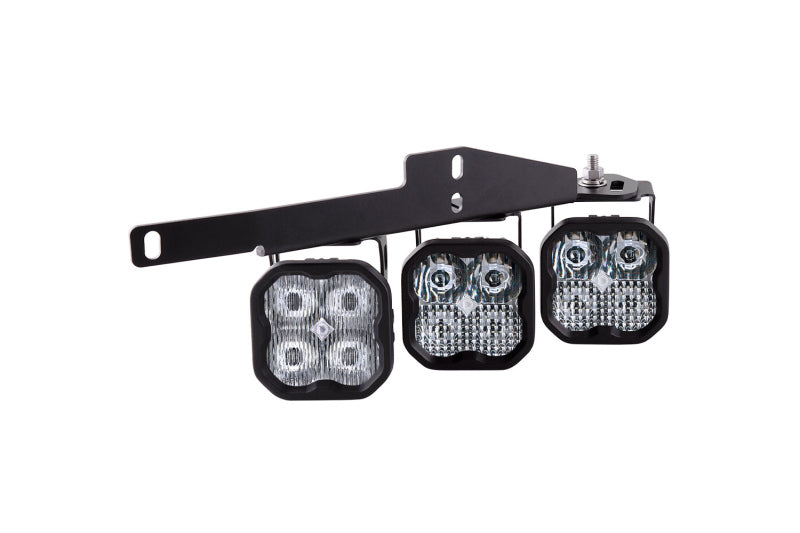 Kit de feux antibrouillard à LED Diode Dynamics 17-20 Ford Raptor SS3 - Jaune Pro