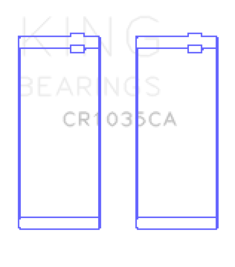Jeu de roulements de bielle King Dodge Cummins série B L4/L6 (taille standard)
