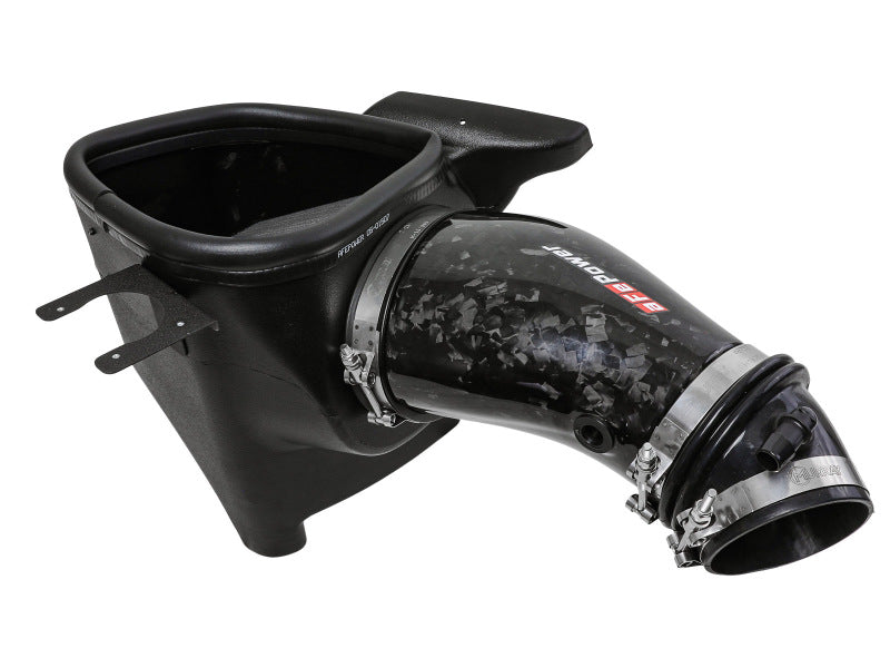 Système d'admission d'air froid en fibre de carbone aFe 2021 Dodge Durango SRT Hellcat Track Series avec filtre Pro 5R