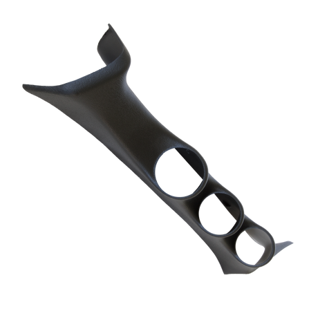 Autometer 08-10 Ford Super Duty 52mm Noir Triple Pilier