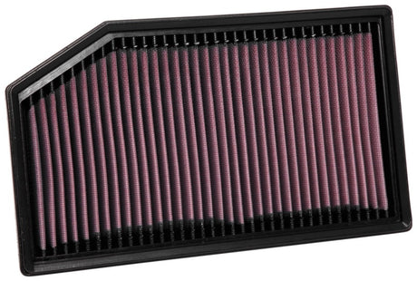Filtre à air K&amp;N pour Jeep Wrangler JL 2018 2.0L/3.6LF/I