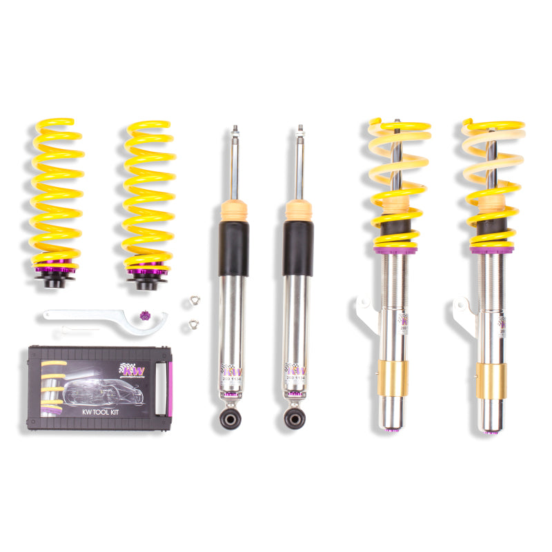 Kit combinés filetés KW V3 BMW Série 3 F30 6 cylindres sans suspension électronique