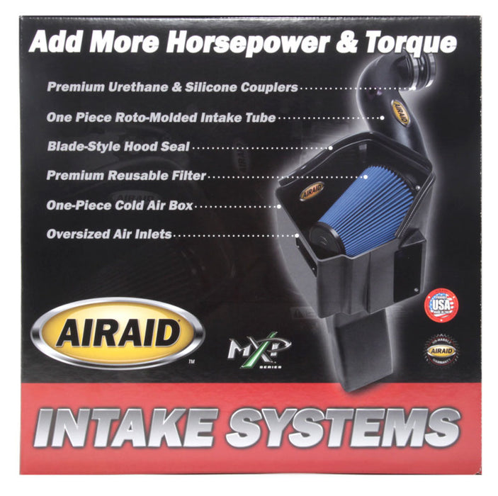 Airaid 05-09 Mustang GT 4.6L MXP Intake System w/ Tube (Dry / Black Media)