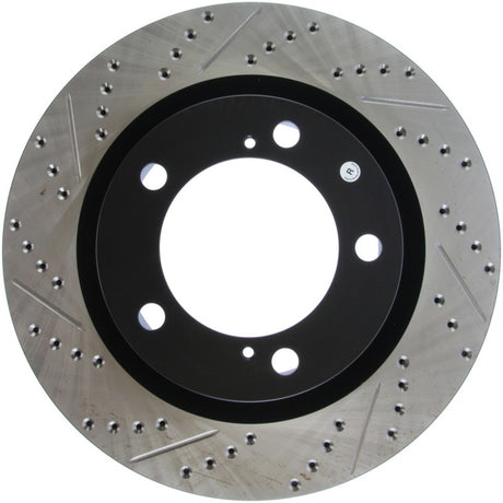 Rotor avant droit rainuré et percé StopTech pour Toyota Tundra 07-09 / Toyota Sequoia 08-09