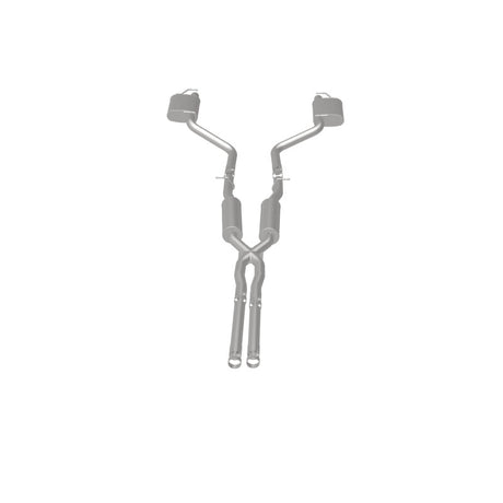 MagnaFlow Cat-Back SS 2,5 pouces à double sortie arrière divisée (embouts OEM) 15-16 Dodge/Chrysler Charger/300 5,7 L V8