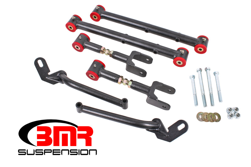 Kit de suspension arrière réglable BMR 78-87 G-Body - Noir martelé