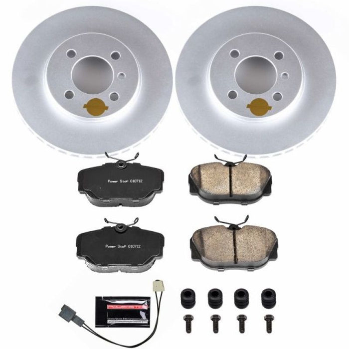 Kit de freins Power Stop 91-92 avec revêtement sport Z23 Evolution pour BMW 318i avant