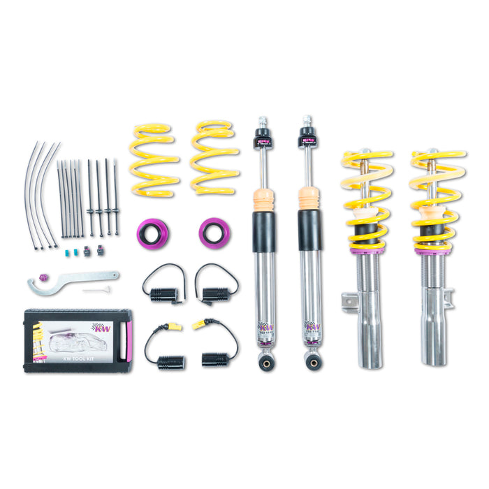 Kit combinés filetés KW V3 2020+ Mercedes CLA 35/CLA 45 Coupé 4WD avec amortisseurs électroniques