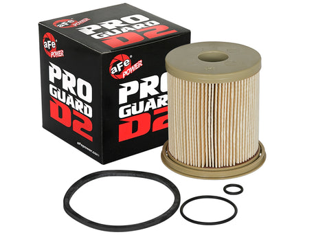 Filtres à carburant aFe ProGuard D2 (paquet de 4) pour camions diesel Dodge 97-99 L6-5,9 L (td)