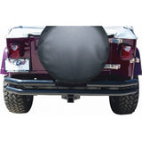 Pare-chocs arrière à double tube pour Jeep CJ5 Rampage 1976-1983 - Noir