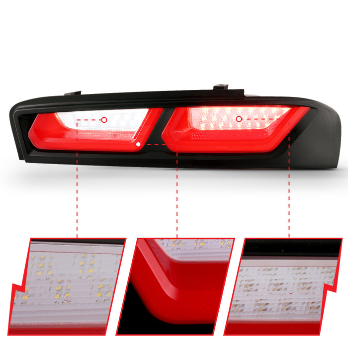 ANZO 2016-2018 Chevrolet Camaro LED TL Rouge/Clair