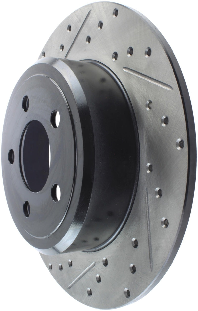 Rotor arrière droit percé et fendu StopTech 05-13 Chrysler300/300C / 09-12 Dodge Challenger