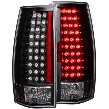 Feux arrière à LED ANZO 2007-2014 Chevrolet Suburban Noir G4