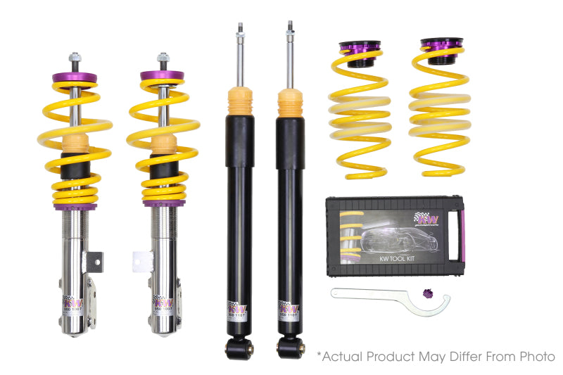 Kit combinés filetés KW V2 Volkswagen Golf VIII R avec amortisseurs électroniques