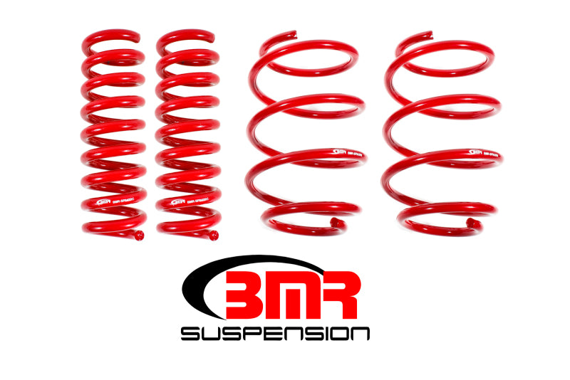 Ressorts d'abaissement BMR 16-17 6e génération Camaro V8 Performance Version (jeu de 4) - Rouge