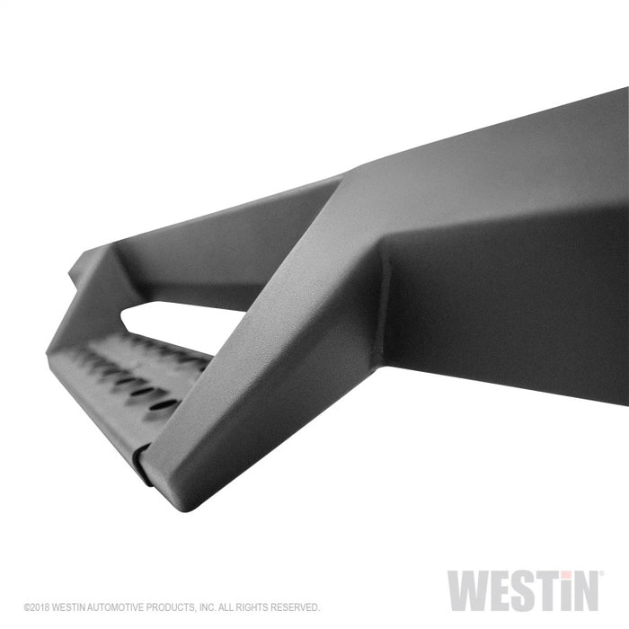 Marchepieds Westin 19-20 Chevrolet Silverado / GMC Sierra 1500 Double Cab HDX Drop Nerf - Noir texturé