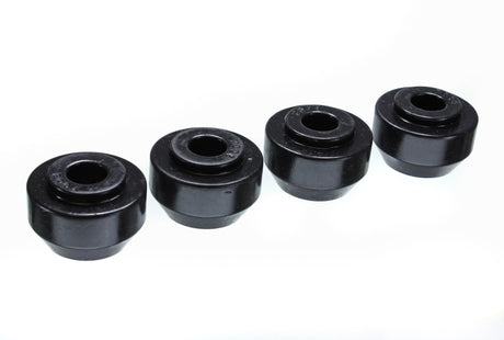 Ensemble de bagues de tige de jambe de force avant noires Energy Suspension 64-66 Ford Mustang