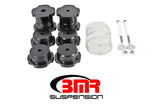 BMR 16-17 6th Gen Camaro Rear Cradle Bushing Kit (Delrin) - Black BMR Suspension