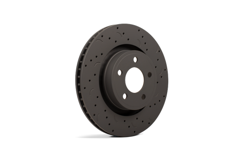 Ensemble de disques de frein avant percés et fendus pour Hyundai Santa Fe 2007 Hawk Talon