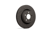 Hawk Talon 2002 Cadillac Escalade Drilled and Slotted Rear Brake Rotor Set